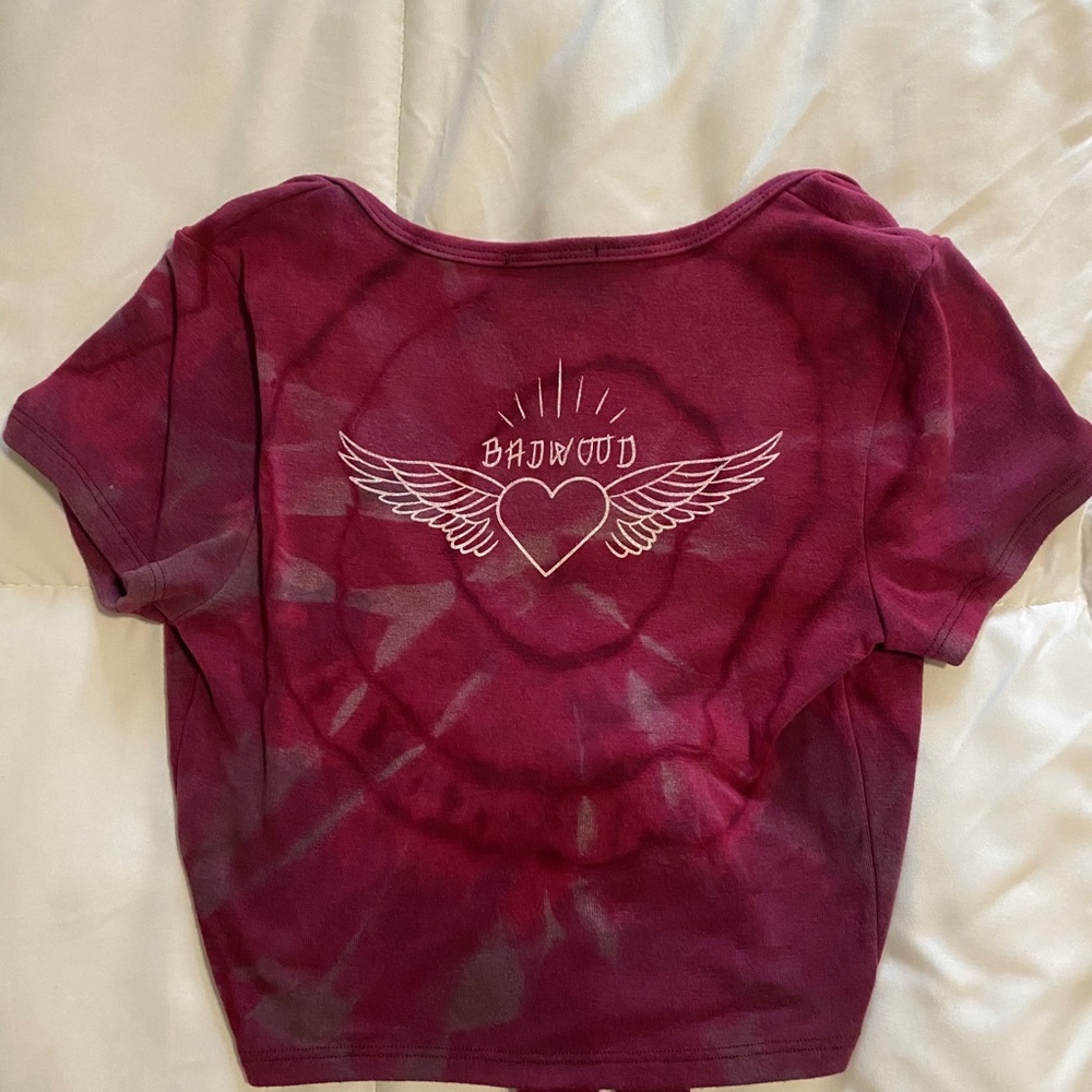 Badwood tie front top